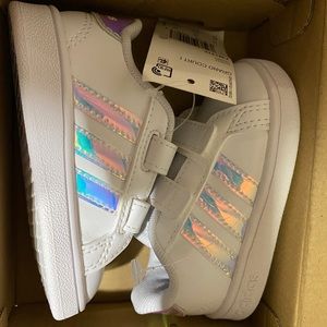 BNIB Adidas Grand Court I Baby Sneakers Size 4K